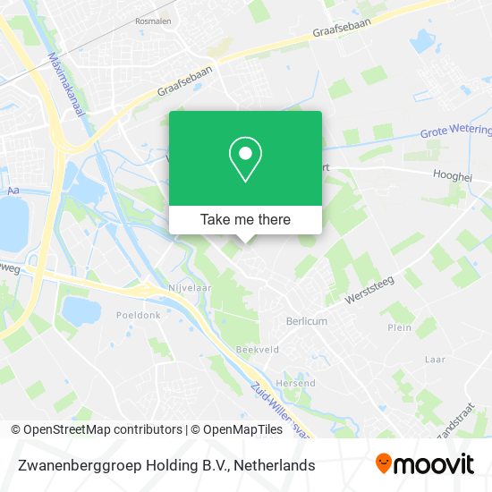 Zwanenberggroep Holding B.V. map