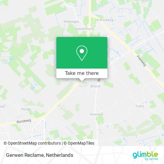 Gerwen Reclame map