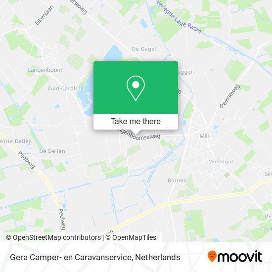 Gera Camper- en Caravanservice map