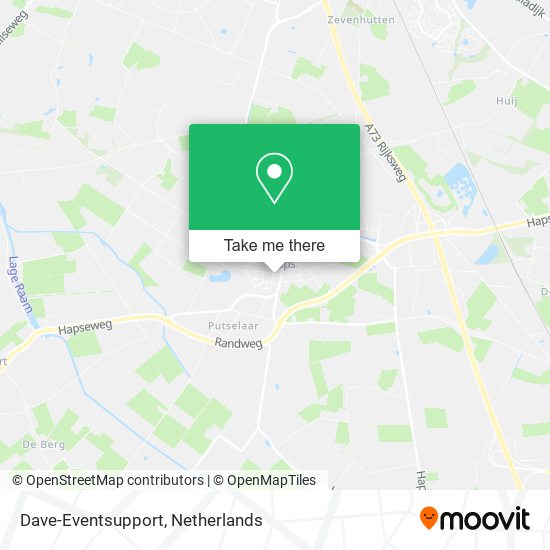 Dave-Eventsupport map