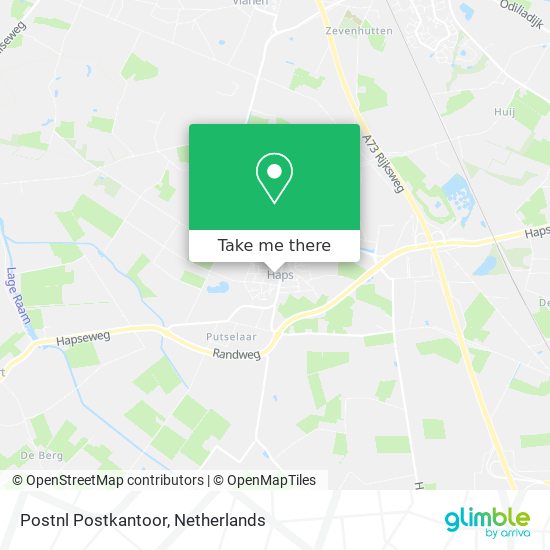 Postnl Postkantoor map