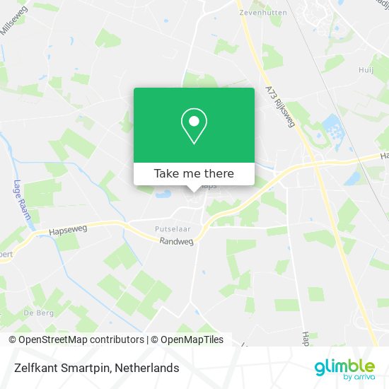 Zelfkant Smartpin Karte