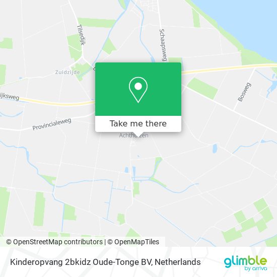 Kinderopvang 2bkidz Oude-Tonge BV map