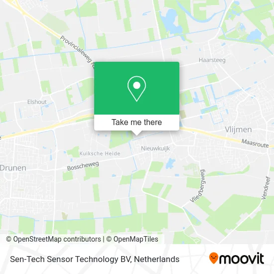 Sen-Tech Sensor Technology BV map