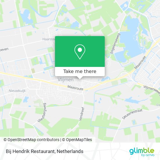 Bij Hendrik Restaurant map