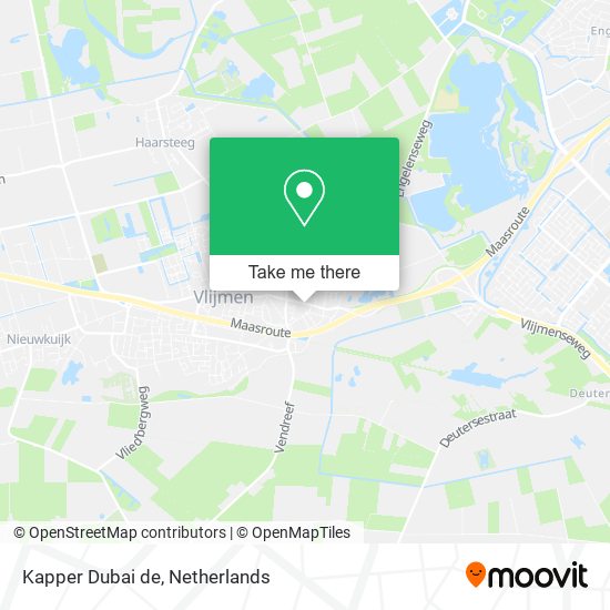 Kapper Dubai de map