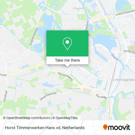 Horst Timmerwerken Hans vd map