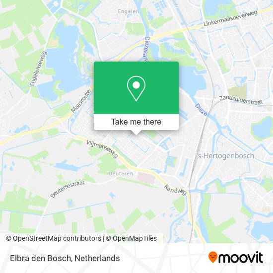 Elbra den Bosch map