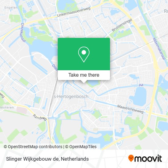 Slinger Wijkgebouw de map