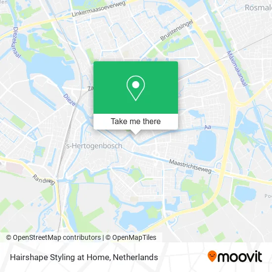 Hairshape Styling at Home map