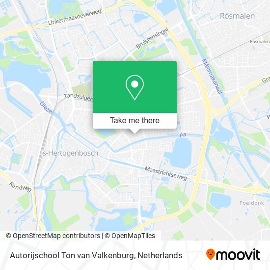 Autorijschool Ton van Valkenburg Karte