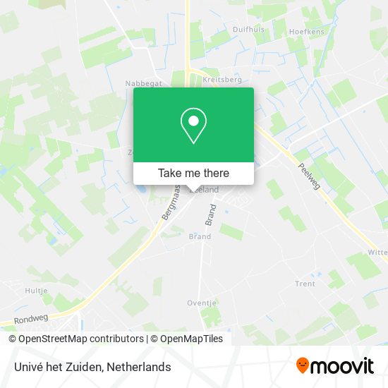 Univé het Zuiden map