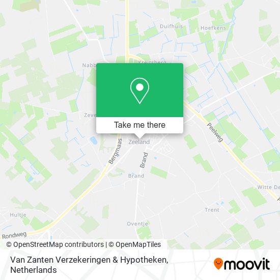 Van Zanten Verzekeringen & Hypotheken map