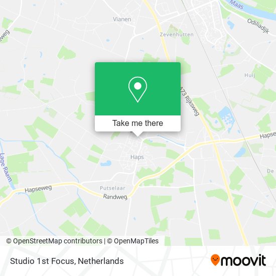 Studio 1st Focus map