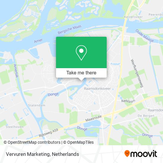 Vervuren Marketing map