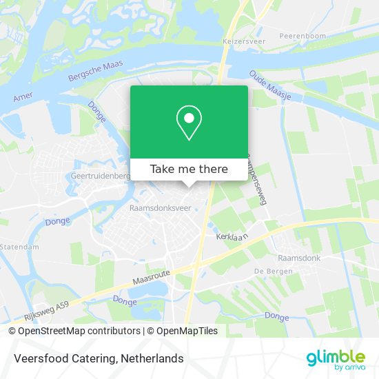 Veersfood Catering map