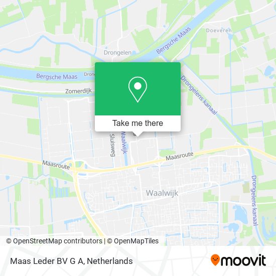 Maas Leder BV G A map