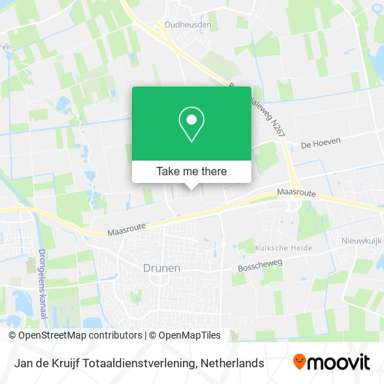 Jan de Kruijf Totaaldienstverlening map