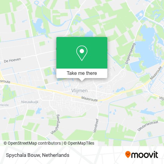 Spychala Bouw map