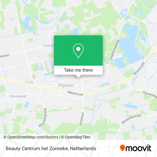 Beauty Centrum het Zonneke map