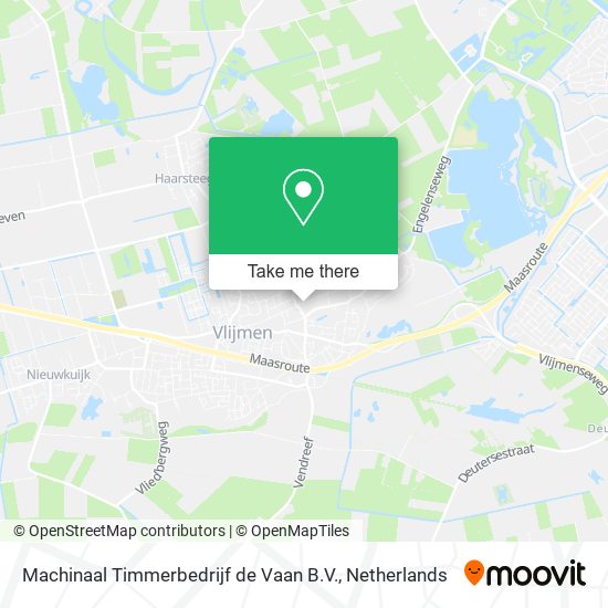 Machinaal Timmerbedrijf de Vaan B.V. map