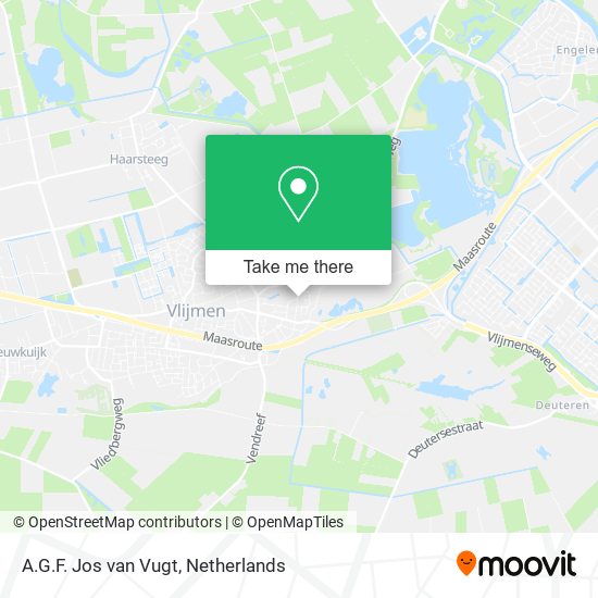 A.G.F. Jos van Vugt map