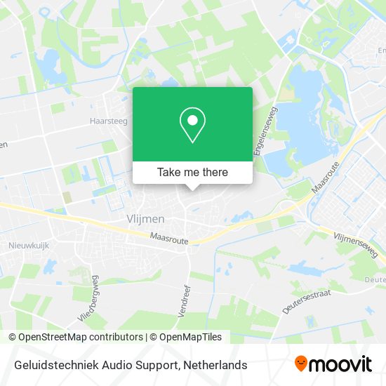 Geluidstechniek Audio Support map