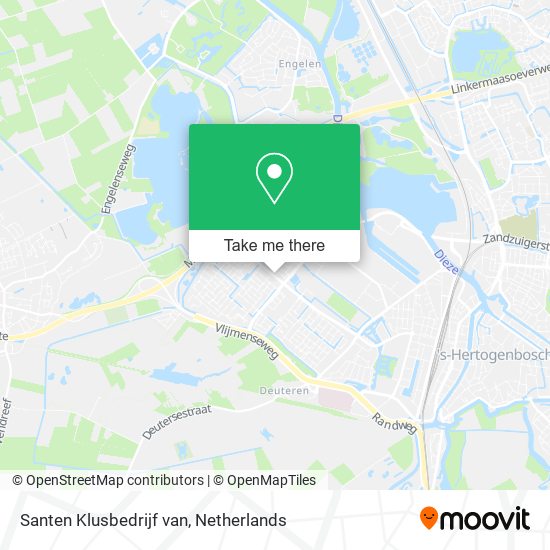 Santen Klusbedrijf van map