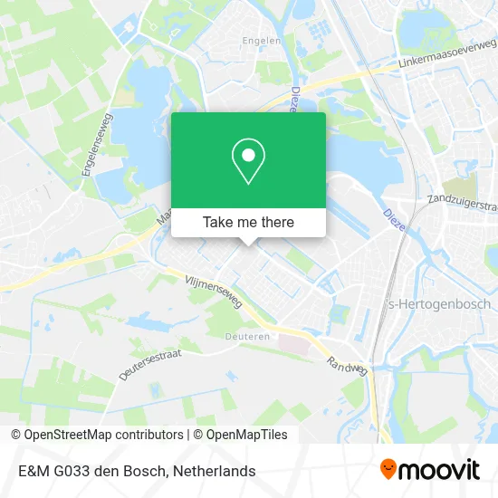E&M G033 den Bosch map