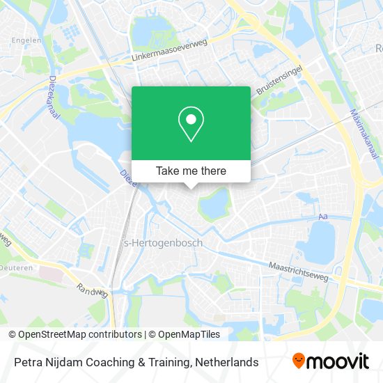 Petra Nijdam Coaching & Training map