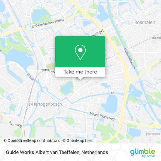 Guide Works Albert van Teeffelen Karte