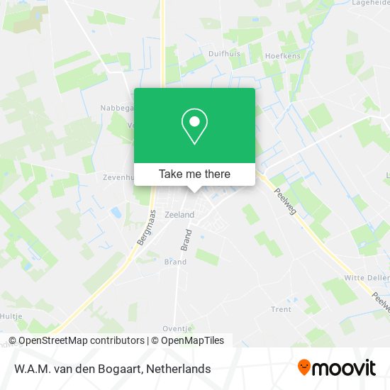 W.A.M. van den Bogaart map