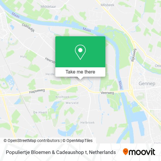 Populiertje Bloemen & Cadeaushop t map