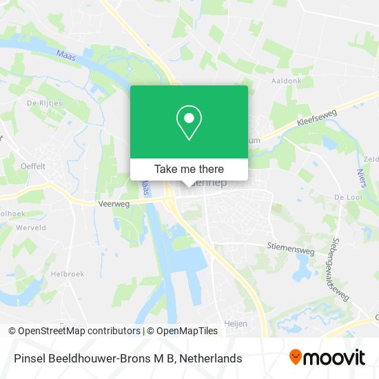 Pinsel Beeldhouwer-Brons M B map