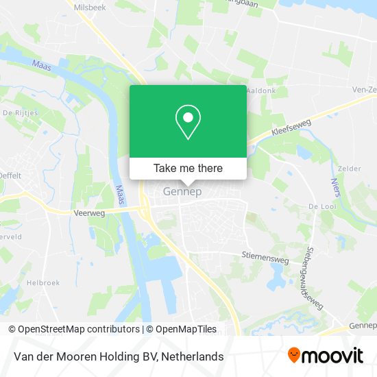 Van der Mooren Holding BV Karte