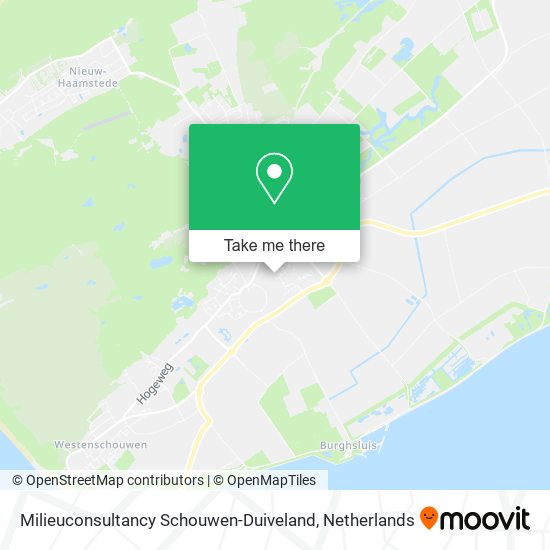 Milieuconsultancy Schouwen-Duiveland Karte