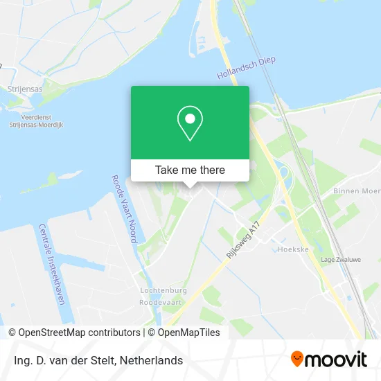 Ing. D. van der Stelt map