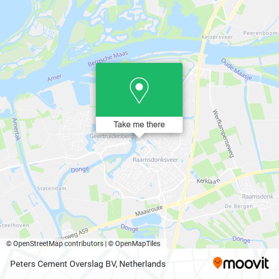Peters Cement Overslag BV map