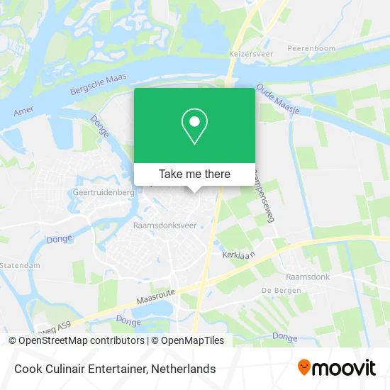 Cook Culinair Entertainer map