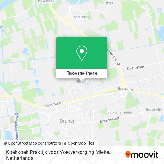 Koekkoek Praktijk voor Voetverzorging Mieke map