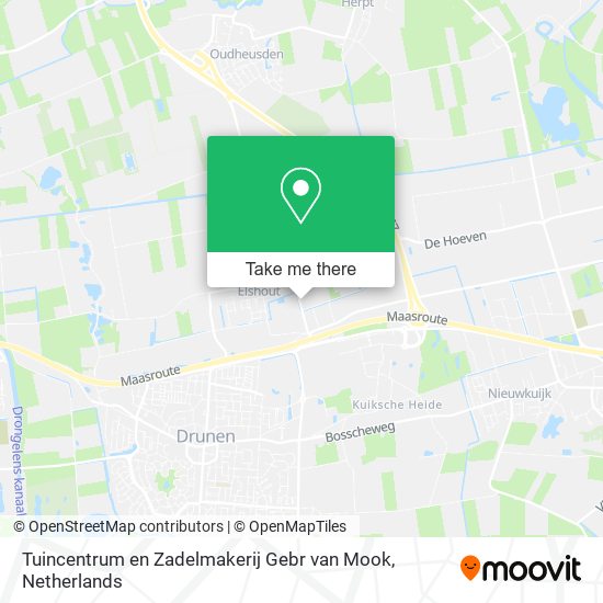 Tuincentrum en Zadelmakerij Gebr van Mook map