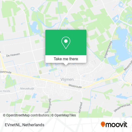 EVnetNL map