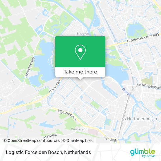 Logistic Force den Bosch Karte