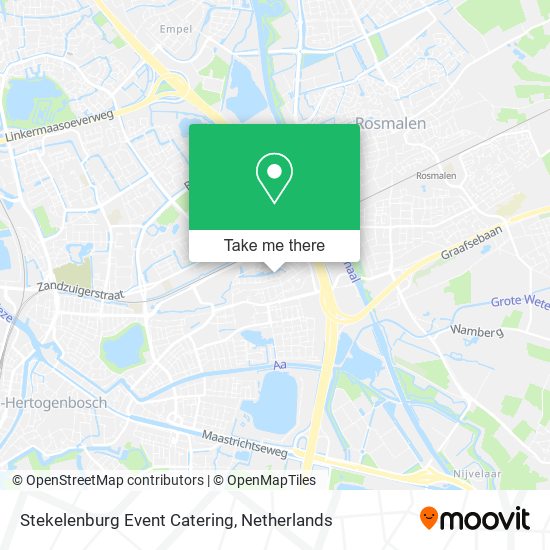 Stekelenburg Event Catering map