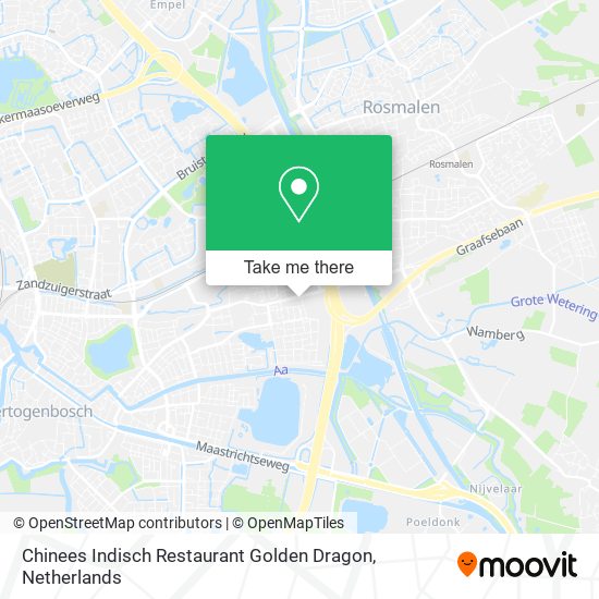 Chinees Indisch Restaurant Golden Dragon map