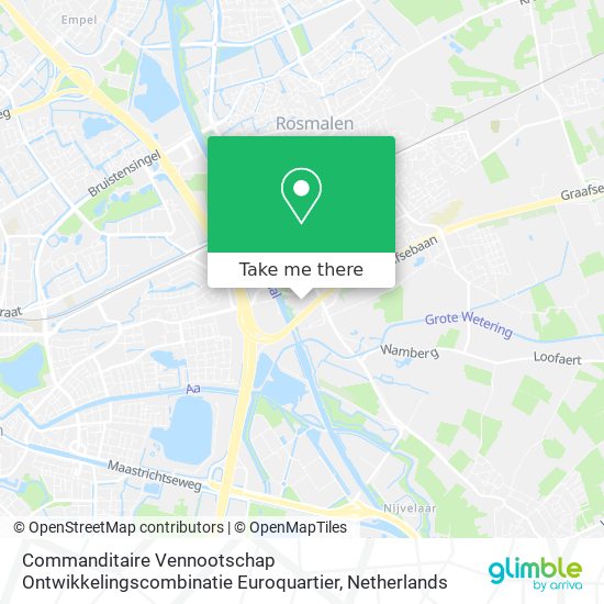 Commanditaire Vennootschap Ontwikkelingscombinatie Euroquartier Karte