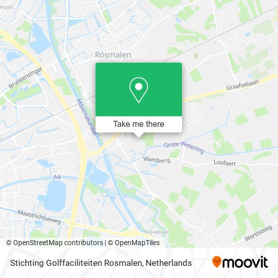 Stichting Golffaciliteiten Rosmalen map