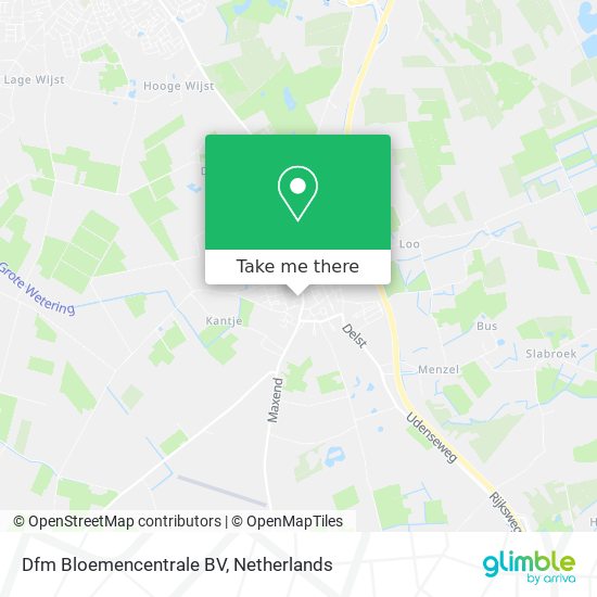 Dfm Bloemencentrale BV Karte