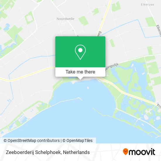Zeeboerderij Schelphoek map