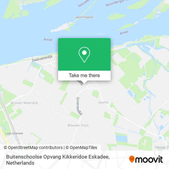 Buitenschoolse Opvang Kikkeridoe Eskadee map